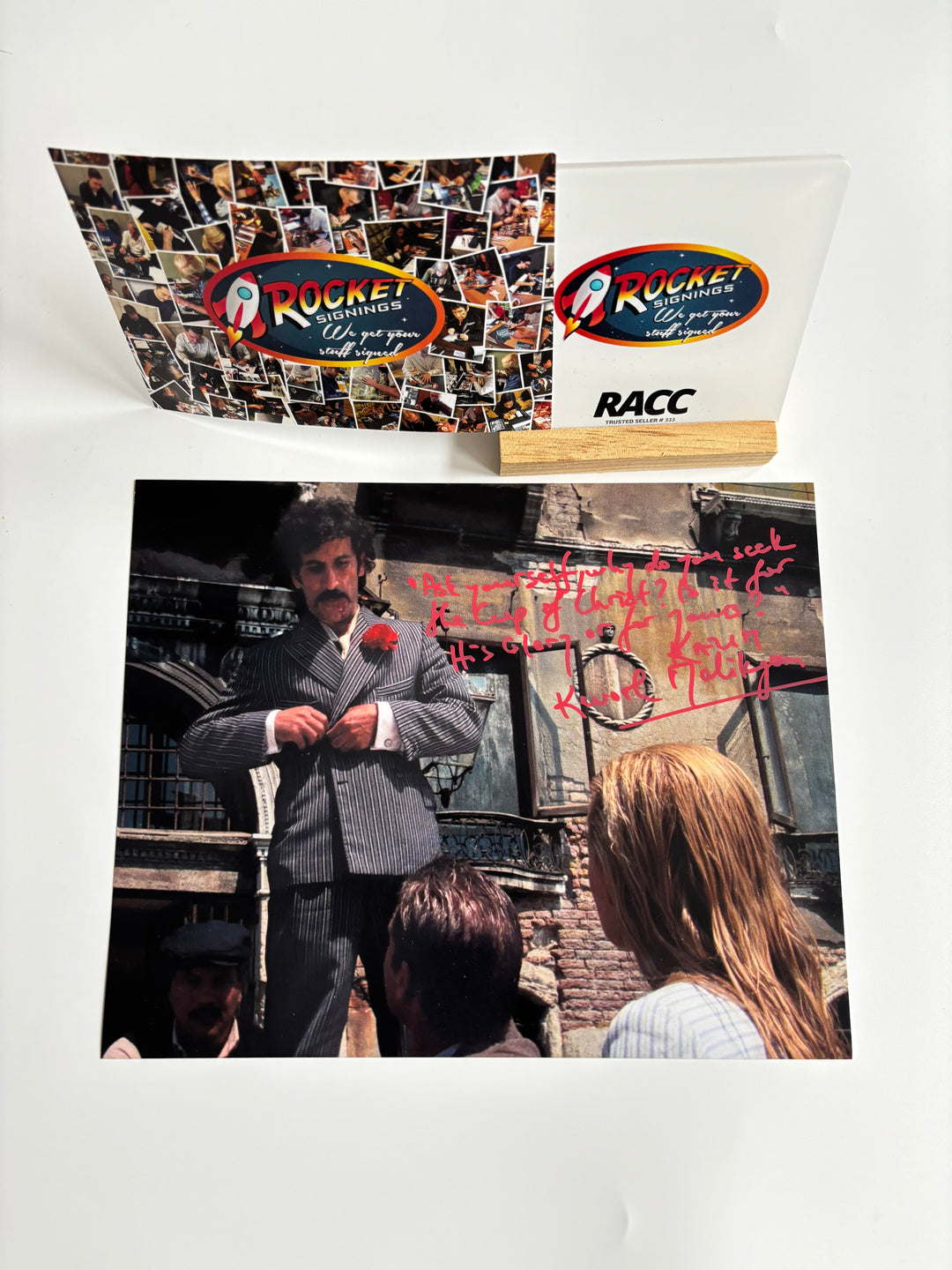 Kevork Malikyan signed Autograph 8x10 Indiana Jones