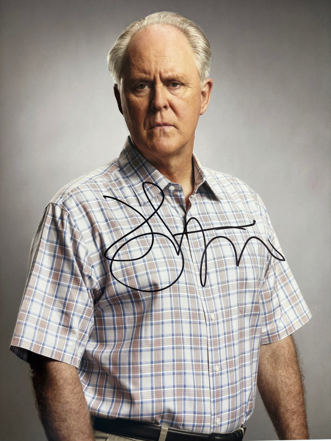 John Lithgow signed Autograph 8x10 Dexter, The Crown, 3rd Rock from the Sun