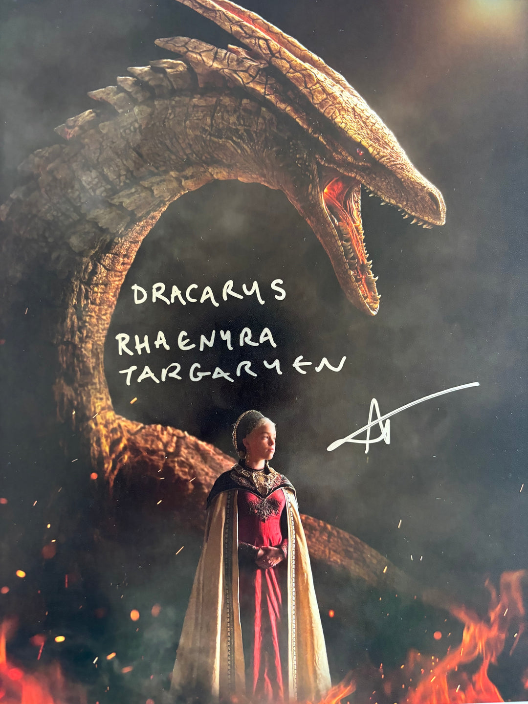 Milly Alcock signed Autograph 8x10 House of the Dragon