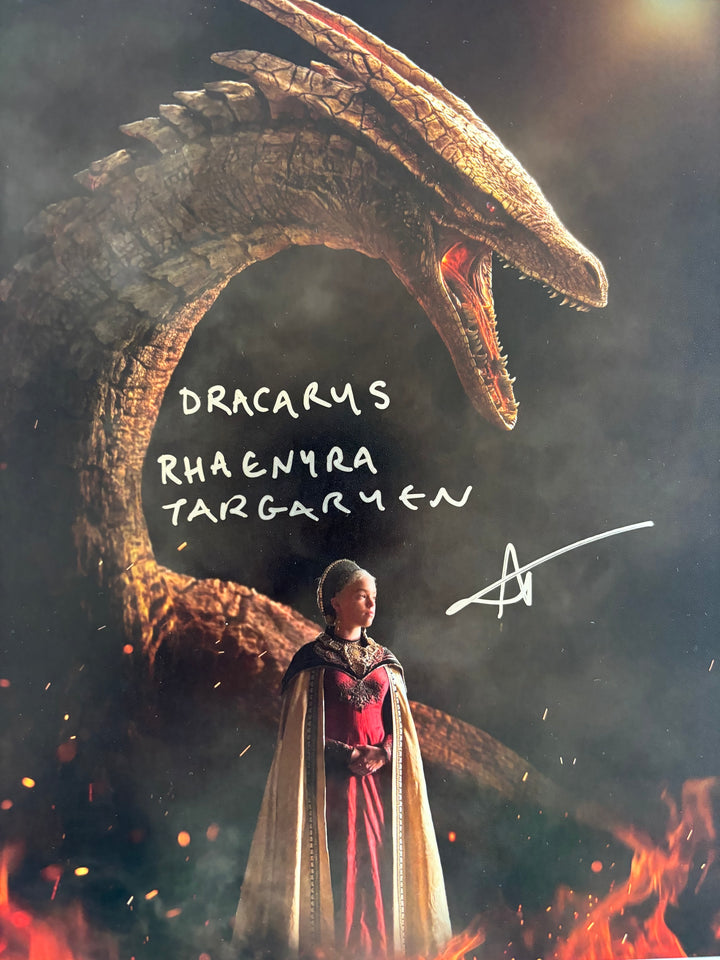 Milly Alcock signed Autograph 8x10 House of the Dragon