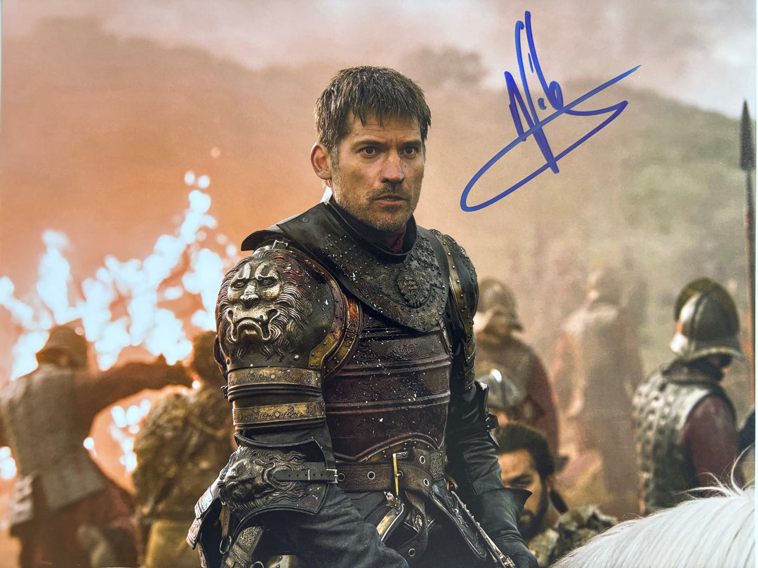 Nikolaj Coster-Waldau signed Autograph 8x10 Game of Thrones