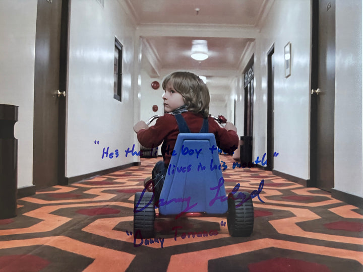 Danny Lloyd signed Autograph 8x10 The Shining