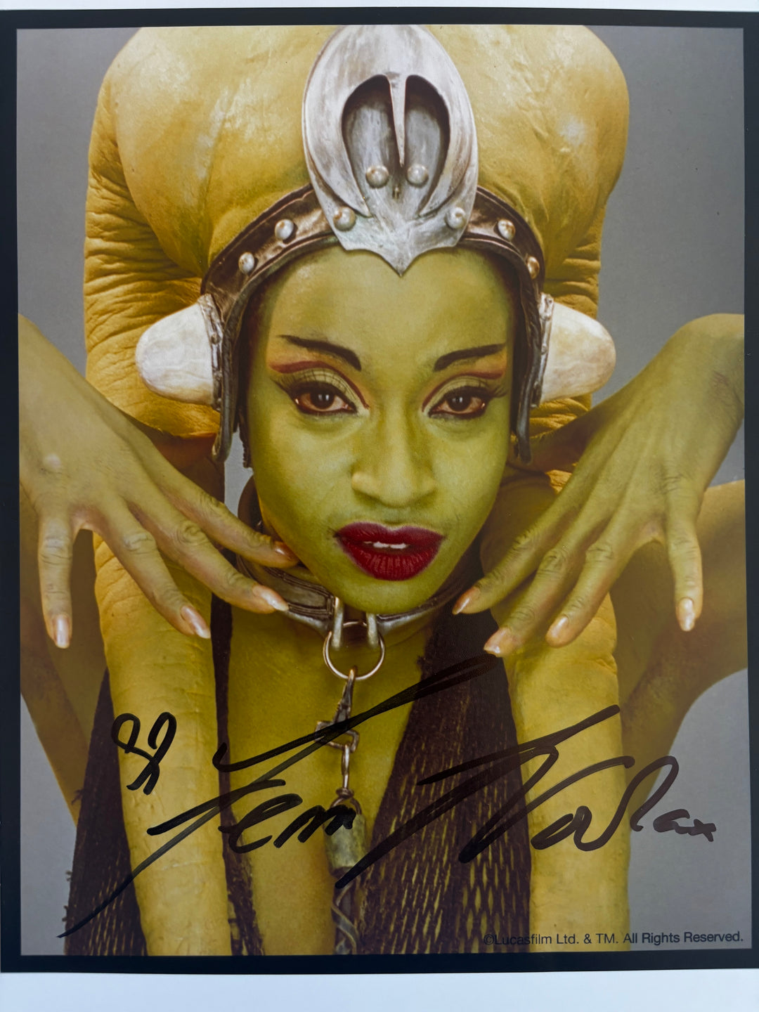 Femy Taylor signed Autograph 8x10 Star Wars