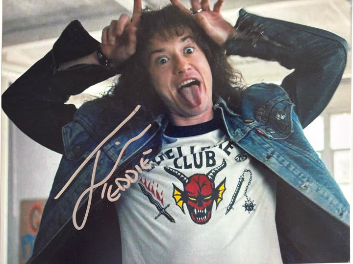 Joseph Quinn signed Autograph 8x10 Stranger Things