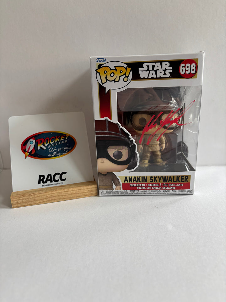 Jake Lloyd signed Funko Pop Star Wars with SWAU Authentication