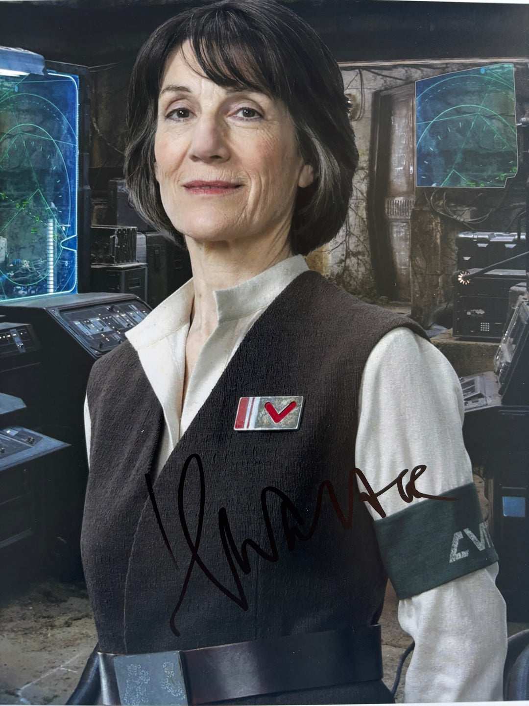 Harriet Walter signed Autograph 8x10 Star Wars: Solo