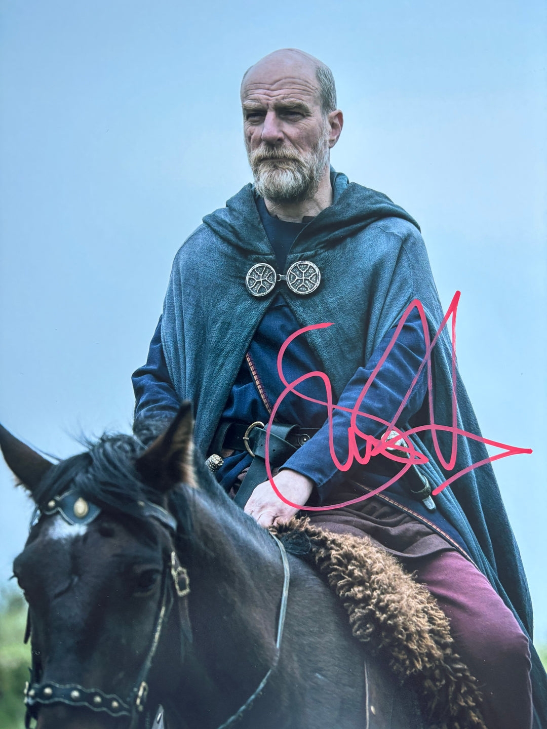 Simon Kunz signed Autograph 8x10 The Last Kingdom