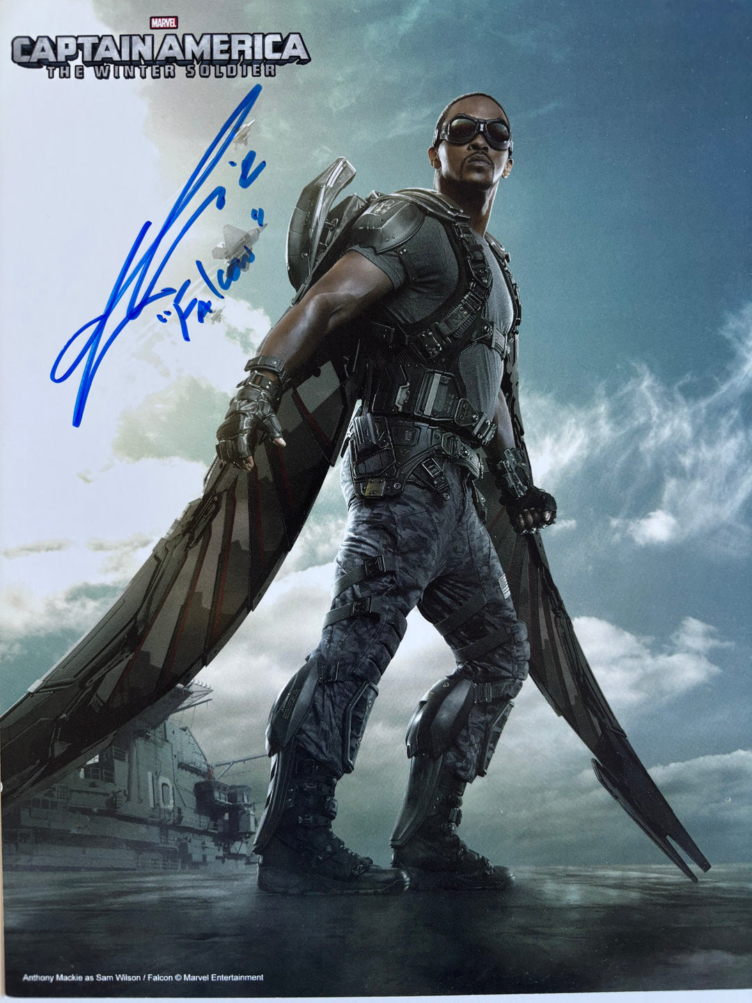 Anthony Mackie signed Autograph 8x10 Marvel: Captain America