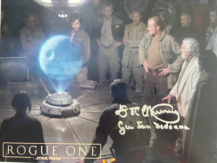 Ian McElhinney signed Autograph 8x10 Star Wars, Game of Thrones