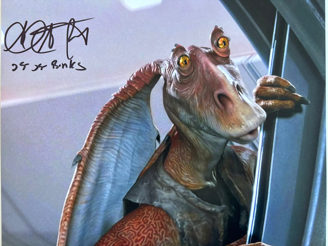 Ahmed Best signed Autograph 8x10 Star Wars