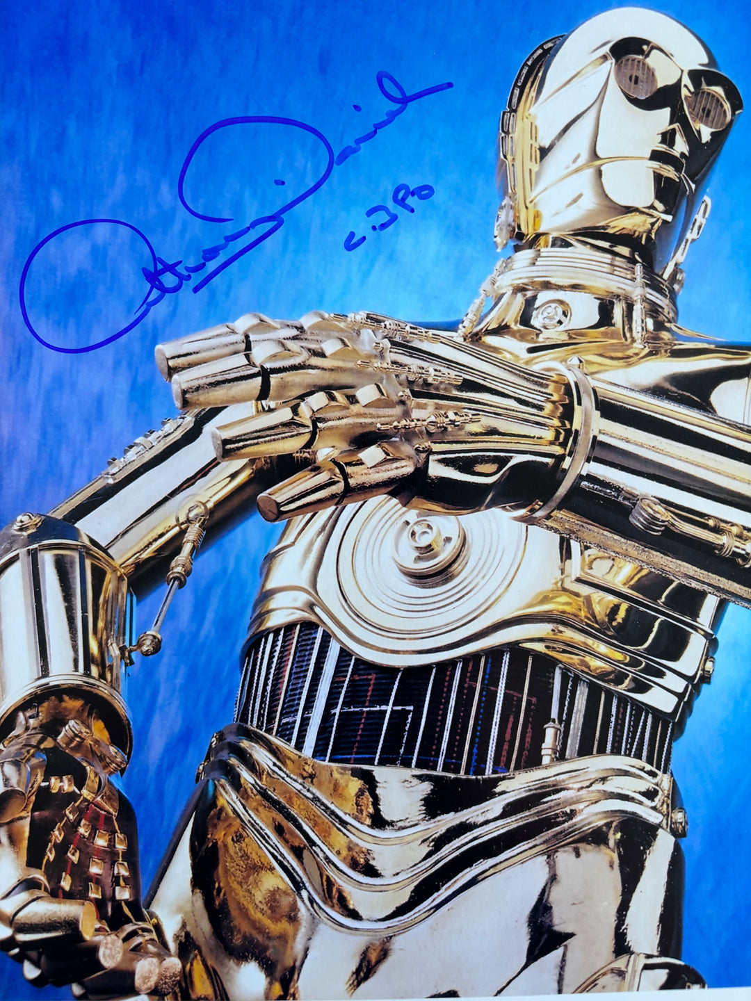 Anthony Daniels signed Autograph 8x10 Star Wars