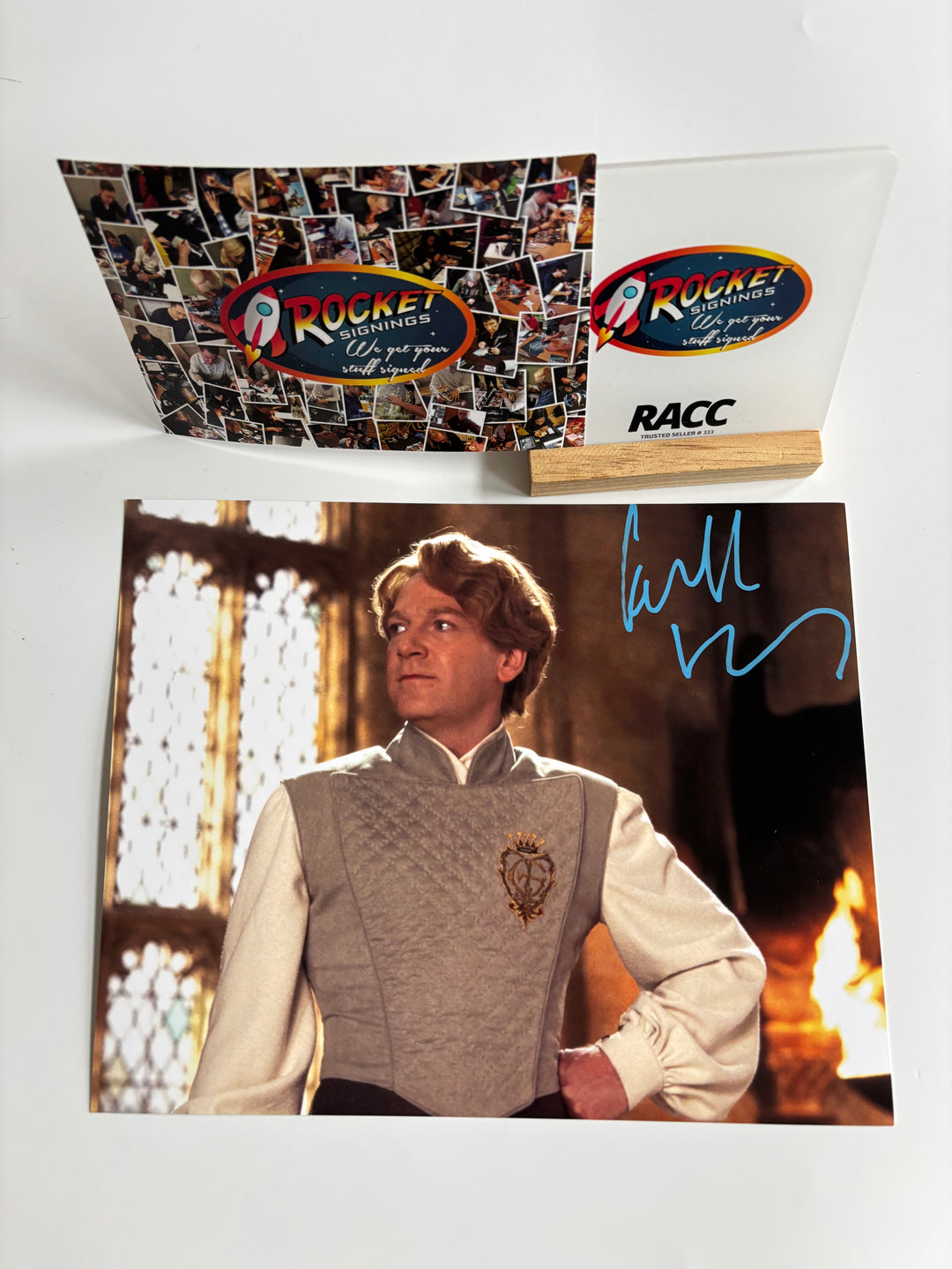 Kenneth Branagh signed Autograph 8x10 Harry Potter