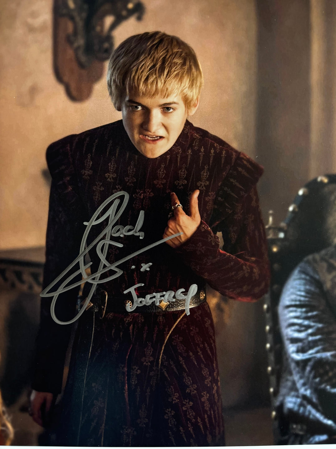 Jack Gleeson signed Autograph 8x10 Game of Thrones