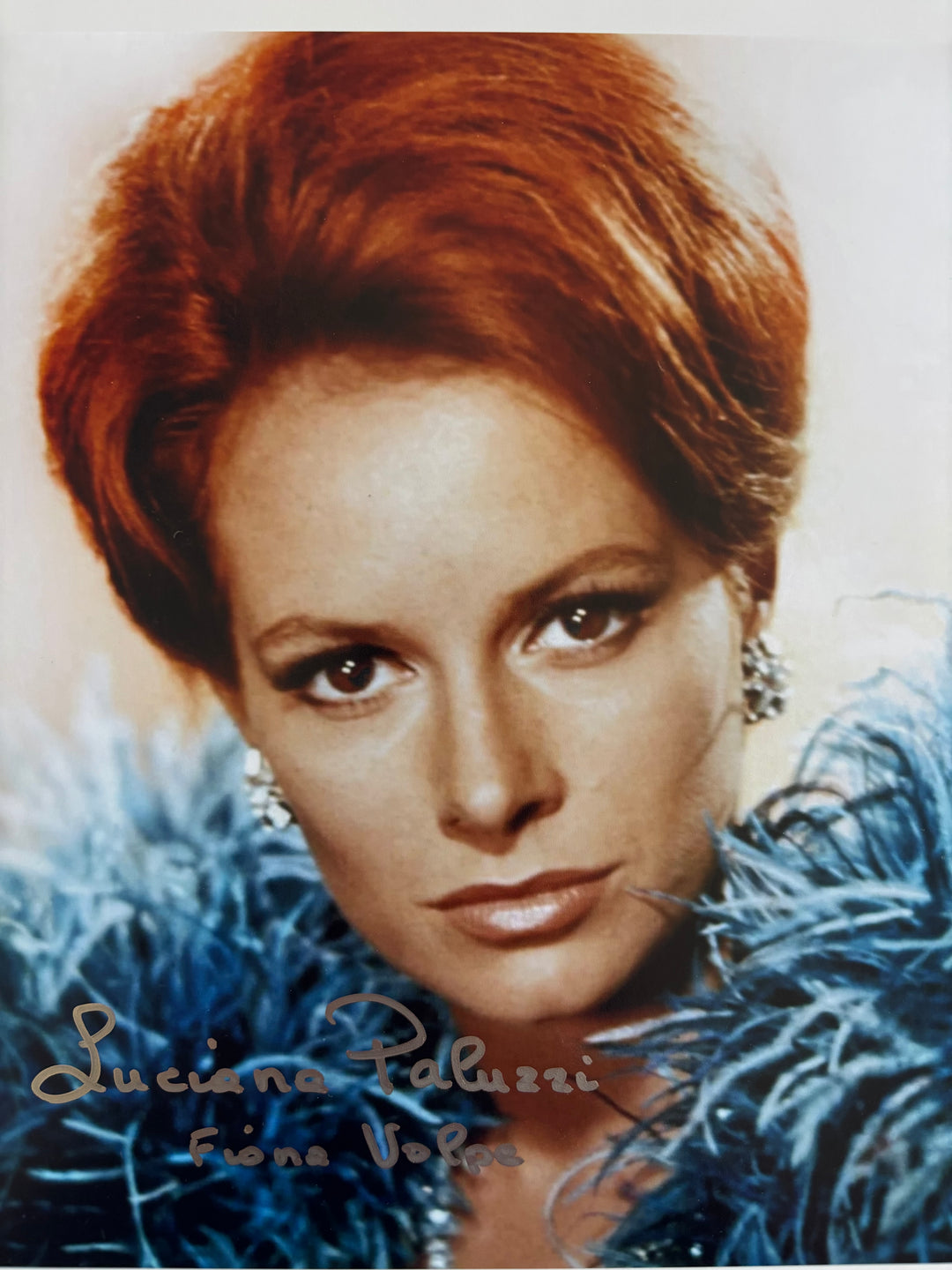 Luciana Paluzzi signed Autograph 8x10 James Bond