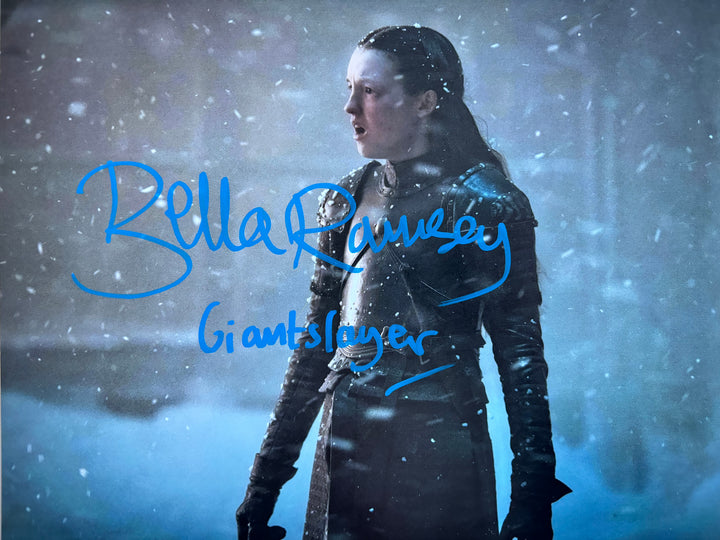 Bella Ramsey signed Autograph 8x10 Game of Thrones